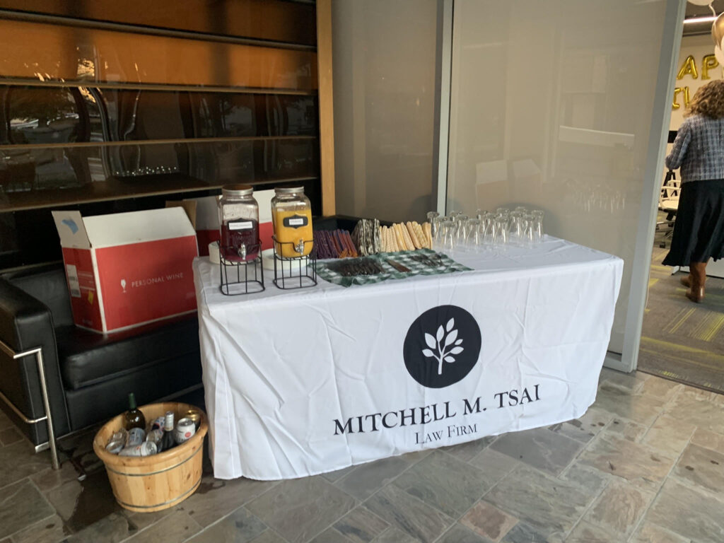 Mitchell M. Tsai Law Firm table.